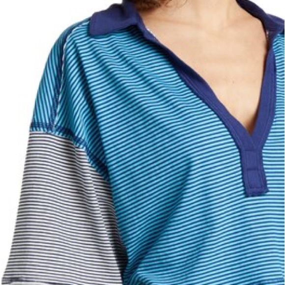 5. Free People On A Boat Boxy Crop Polo - Picture 9 of 11